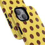 Big Polka Dot | Yellow and Brown