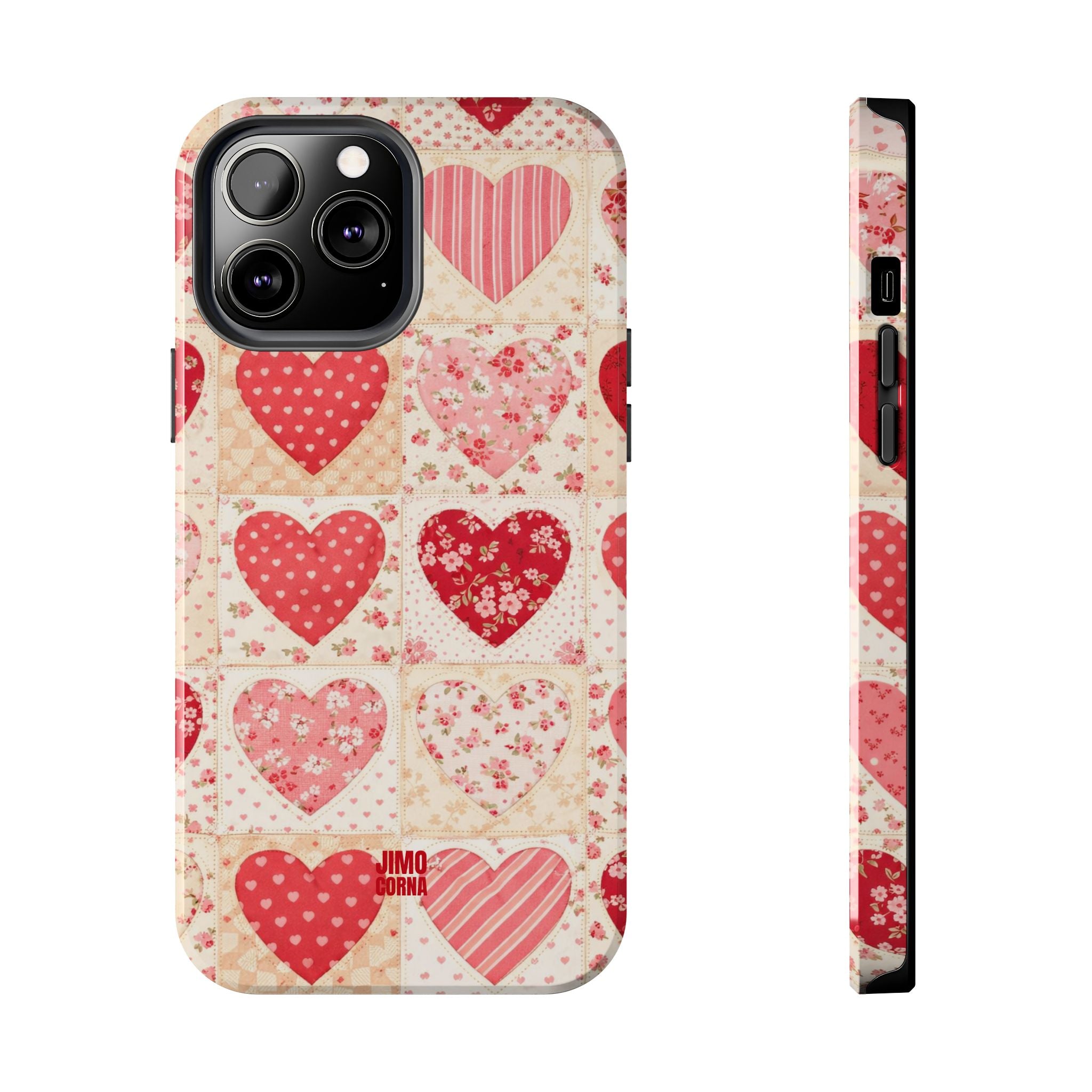 Sweetheart Patchwork iPhone Case