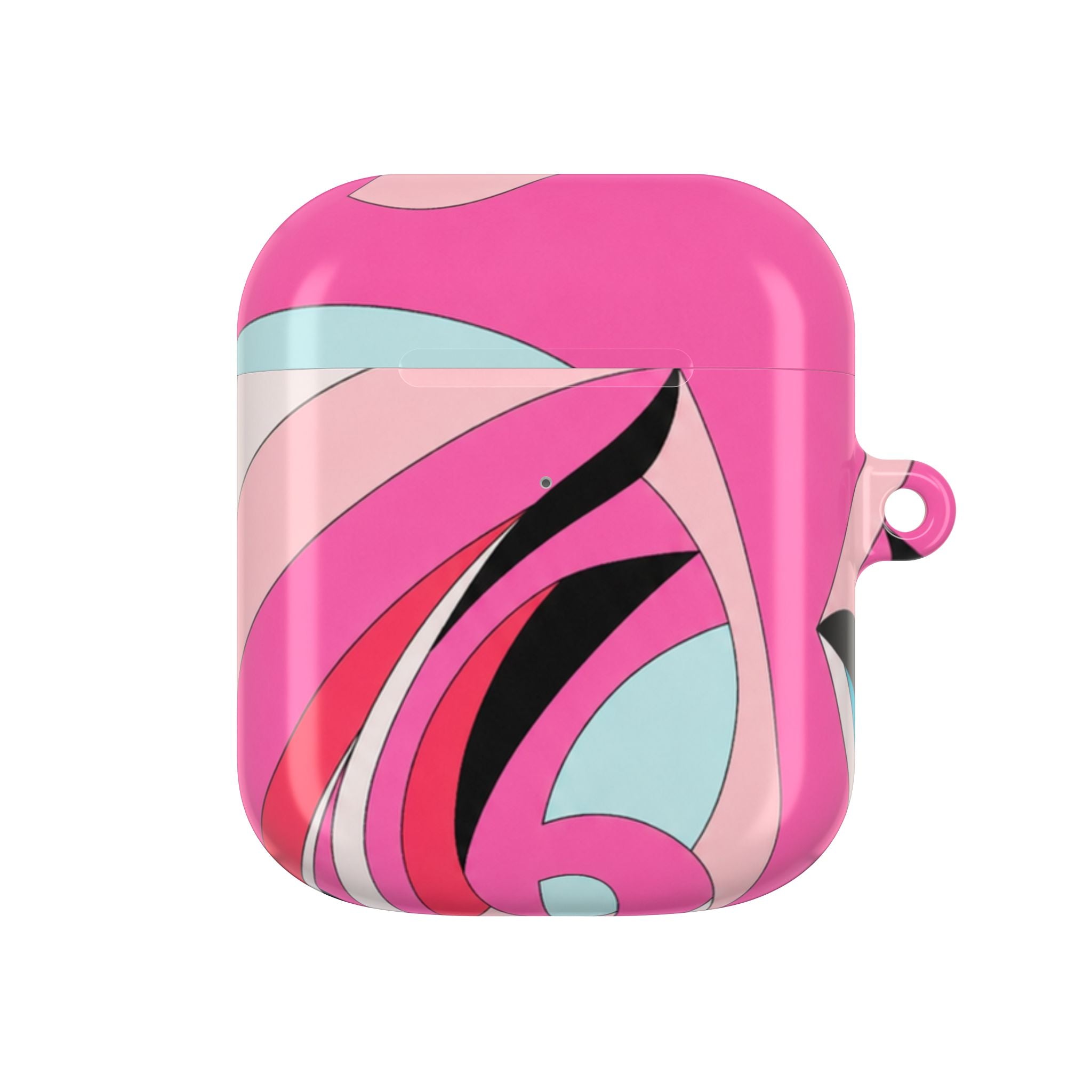 Pink Tropic Swirl AirPods Case