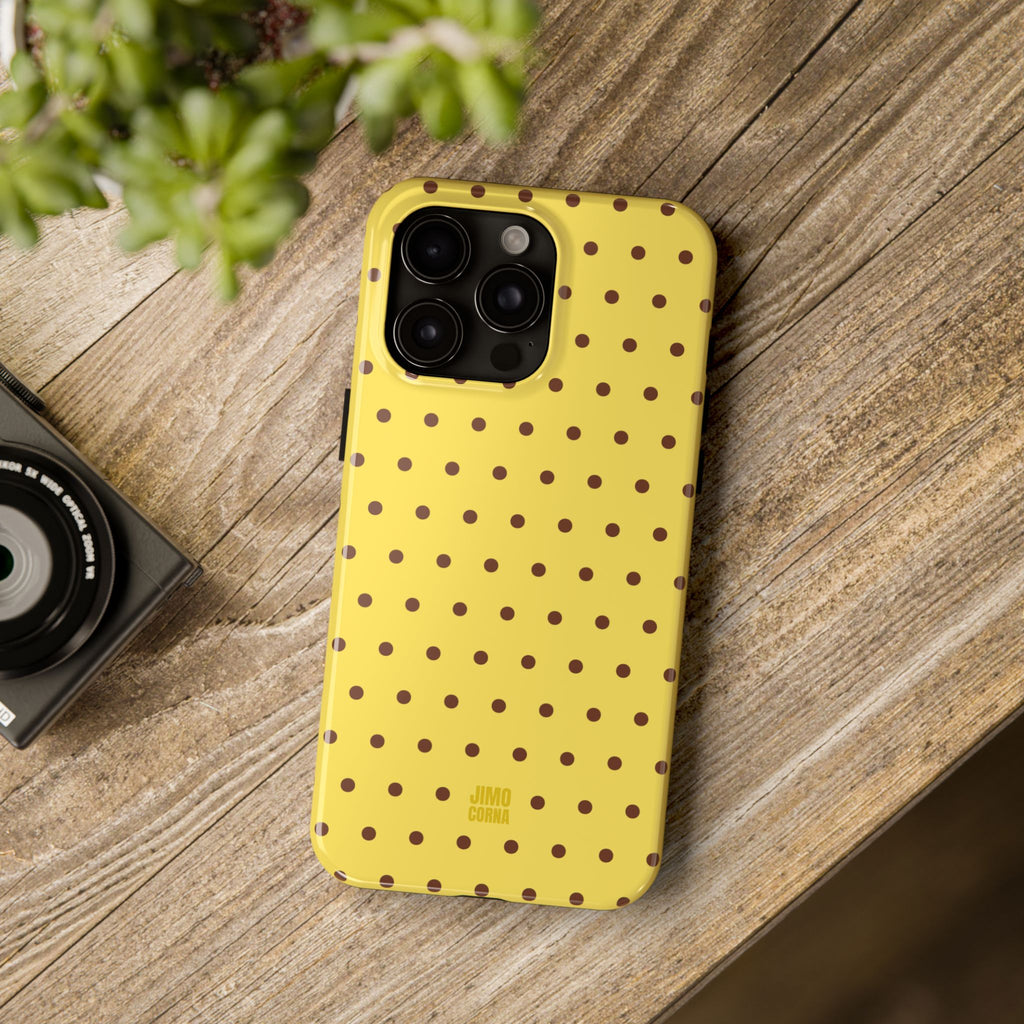 Polka Dot | Yellow and Brown