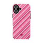 Angelina Stripes | Hot Pink - MagSafe iPhone Case
