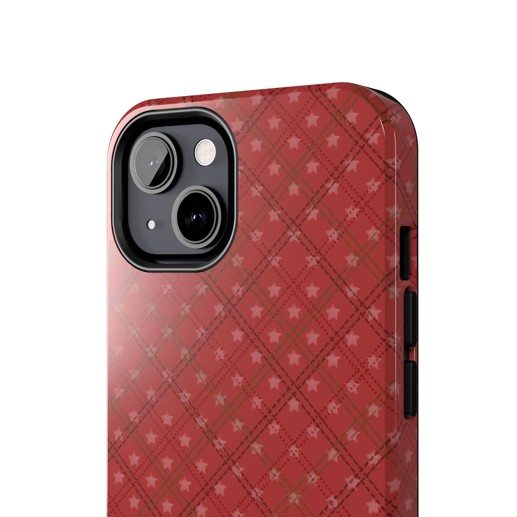Starry Plaid iPhone Case