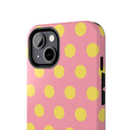 Big Polka Dot | Pink and Yellow