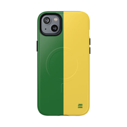 Green and Yellow Color Block