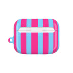 Bold Stripes AirPods Case | Cotton Candy