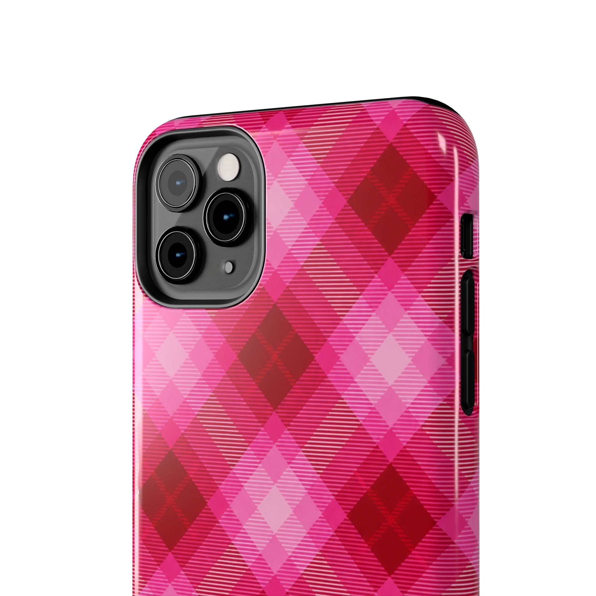 Pink Picnic Plaid iPhone Case