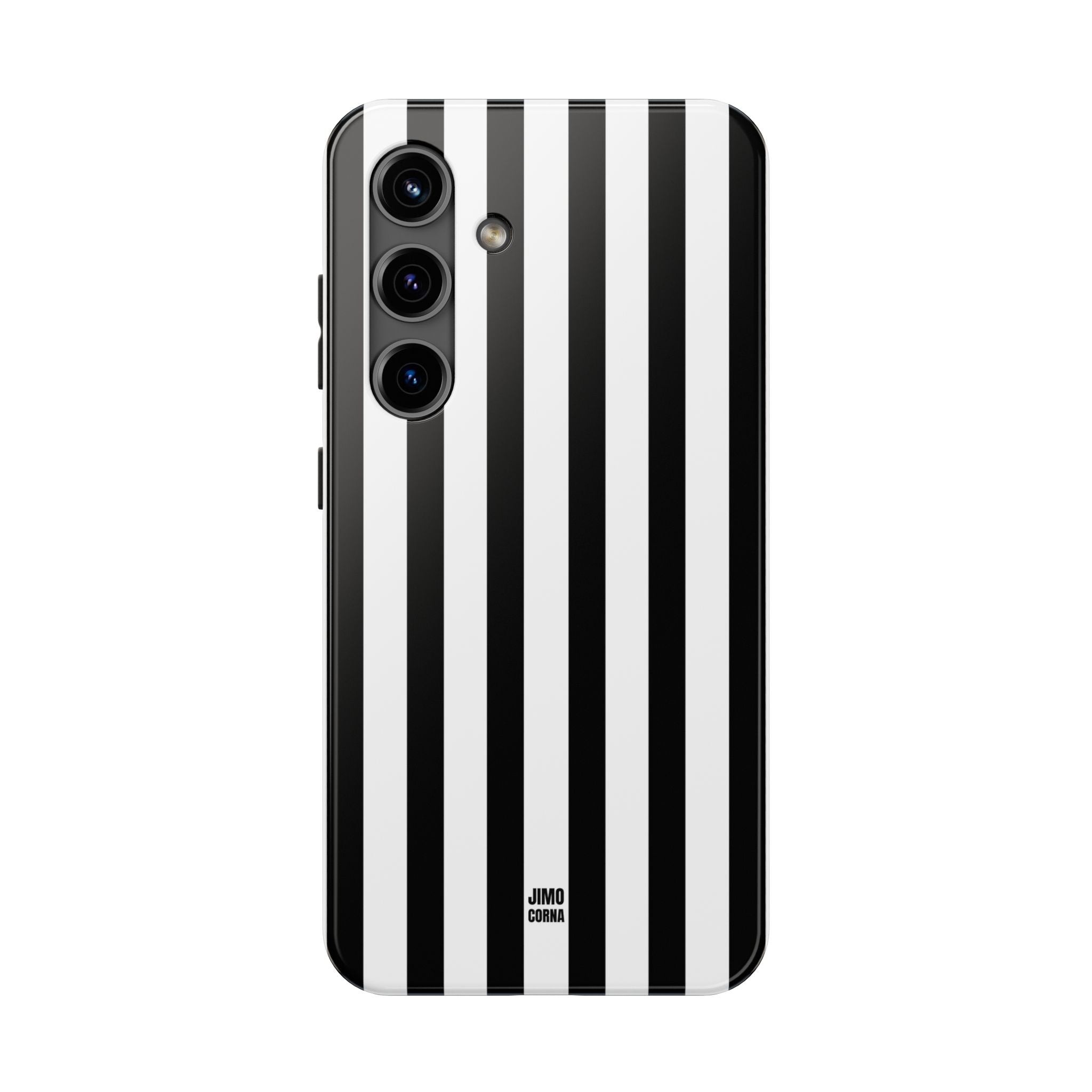 Bold Stripes Samsung Galaxy Case | Black and White
