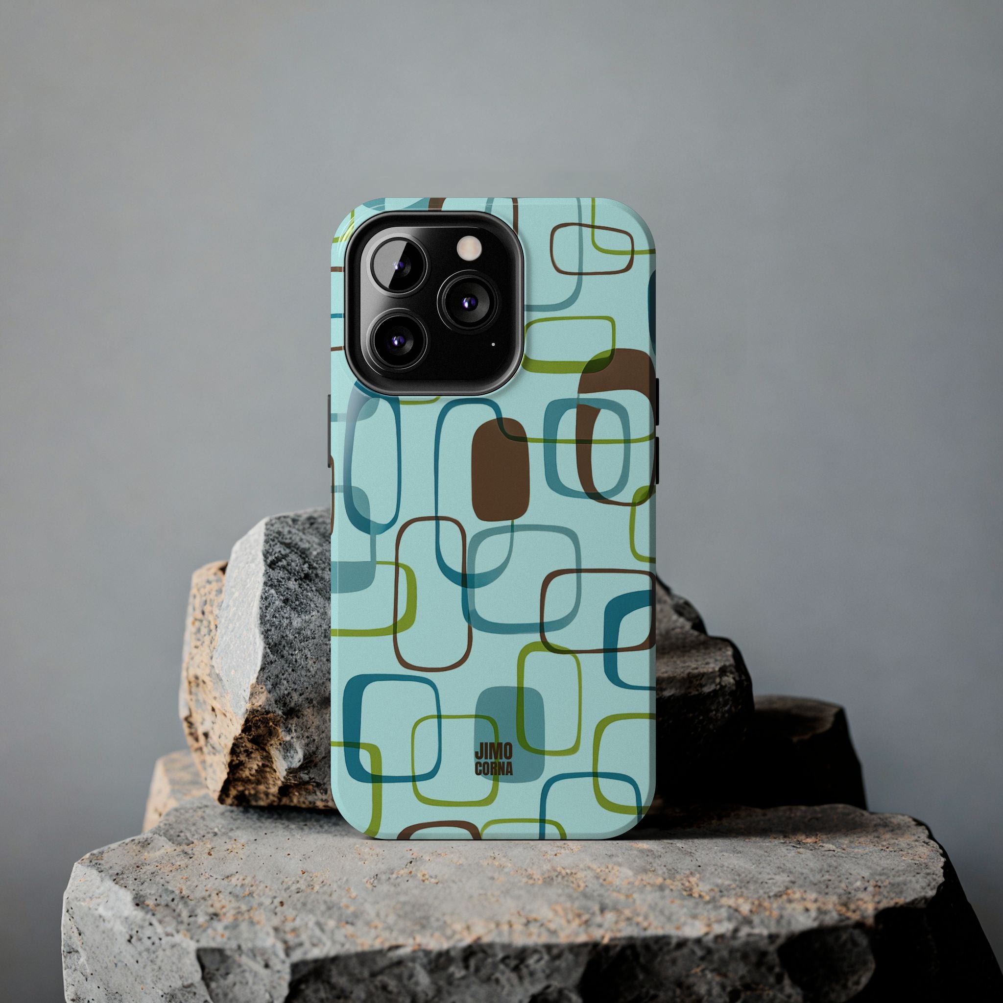 Coast Blocks iPhone Case | Mint