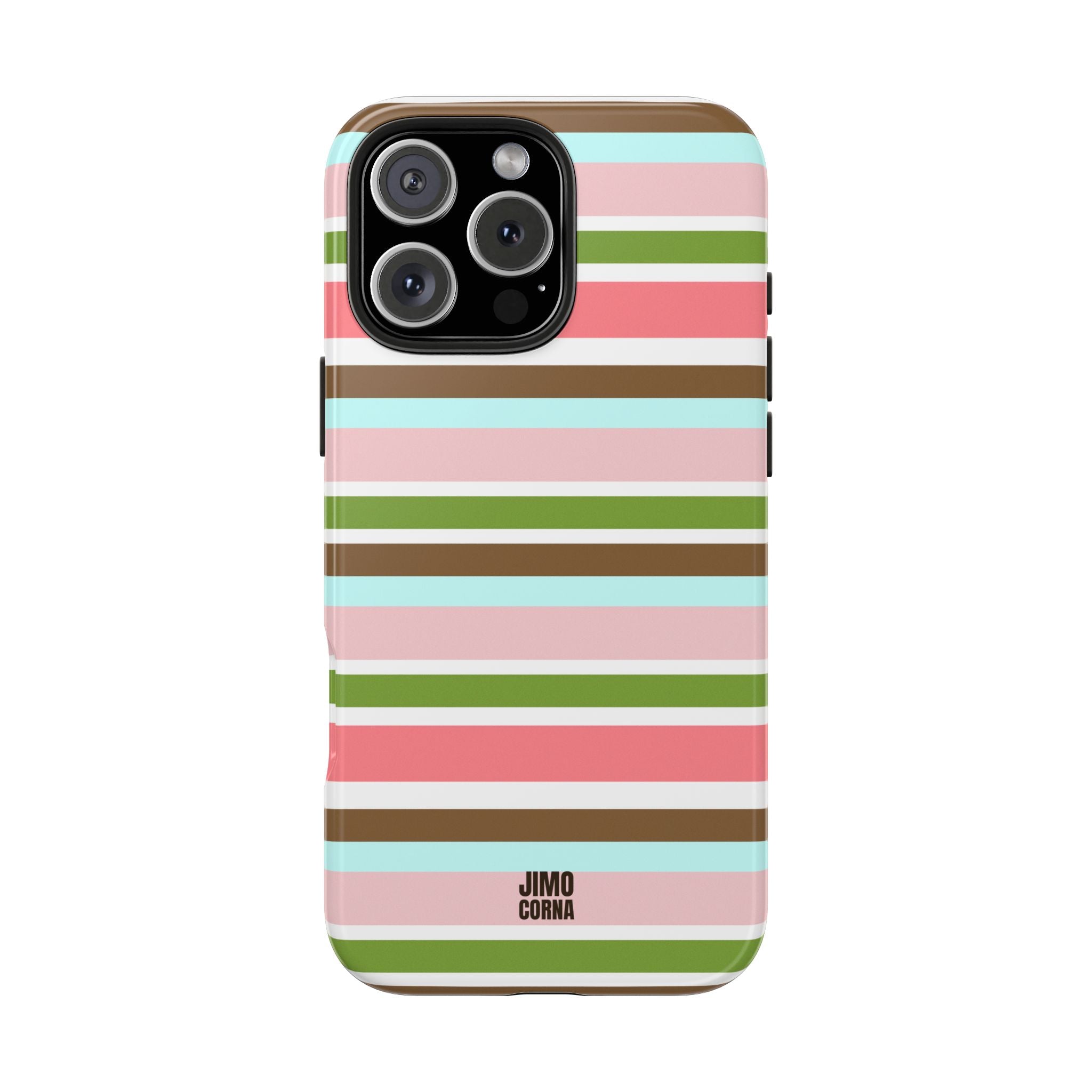 Sweet Candy Stripes iPhone Case