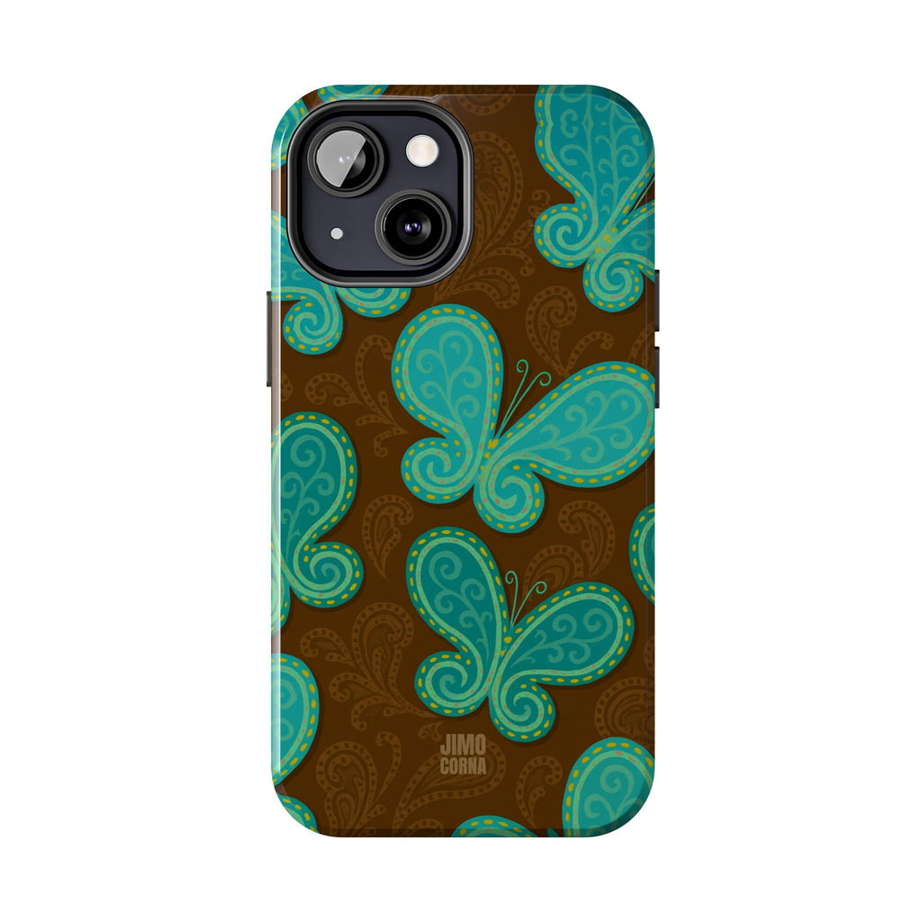 Cocoa Breeze Butterflies iPhone Case