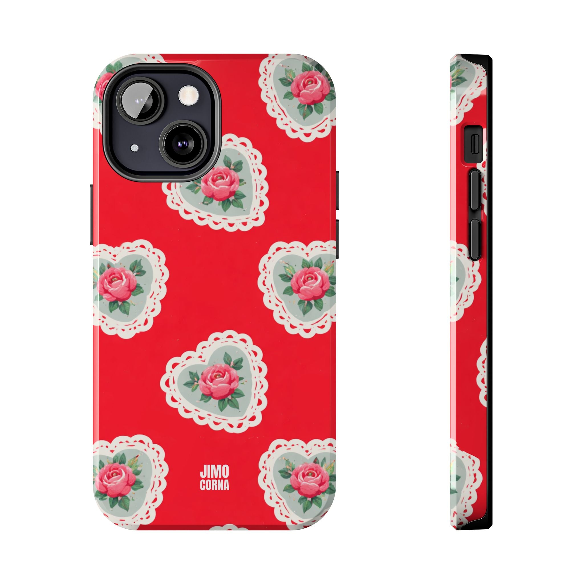 Rosy Lace iPhone Case