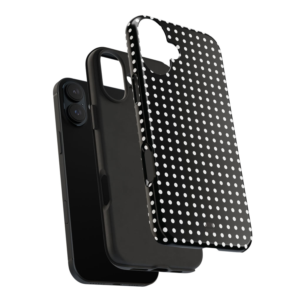 Black Polka Dot
