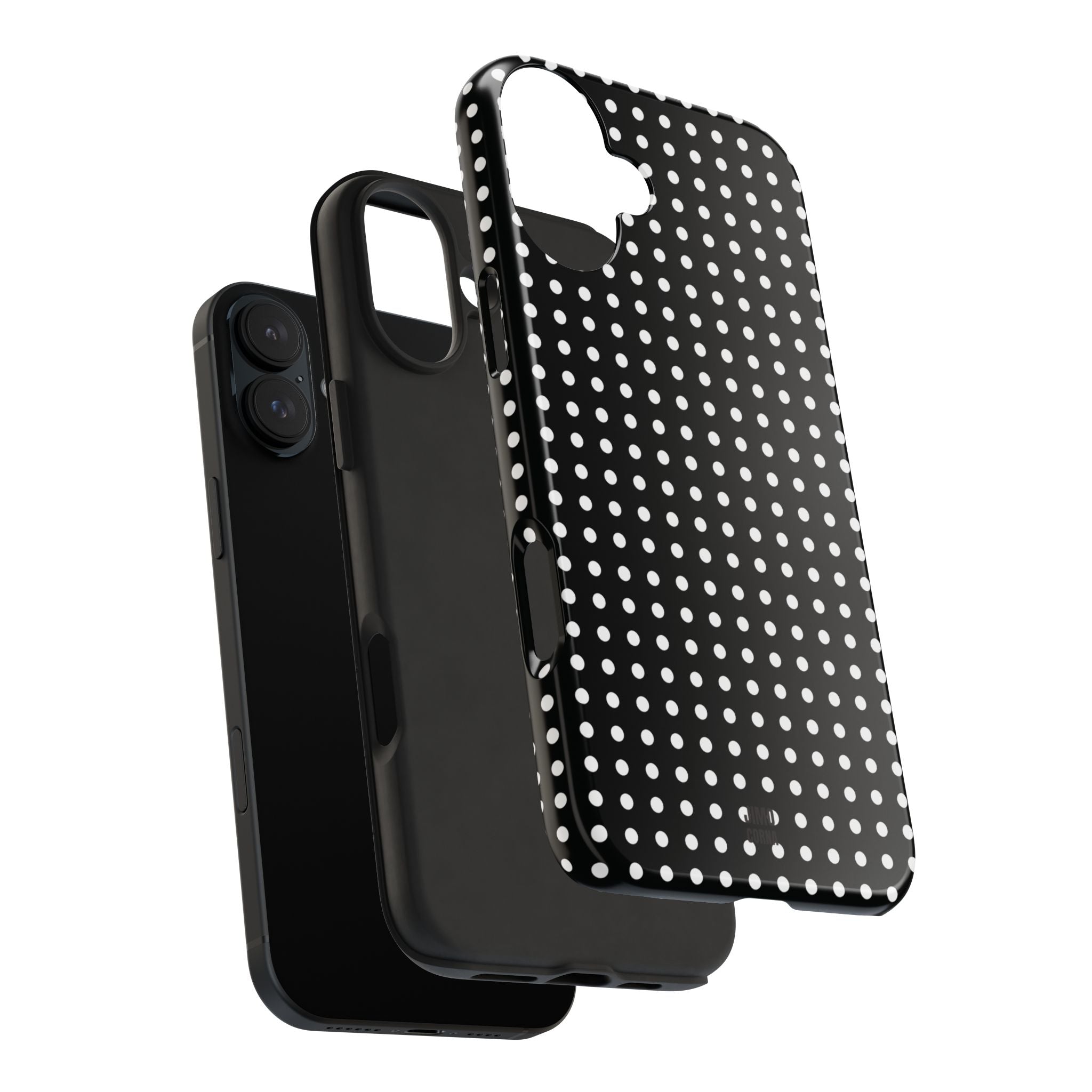 Black Polka Dot