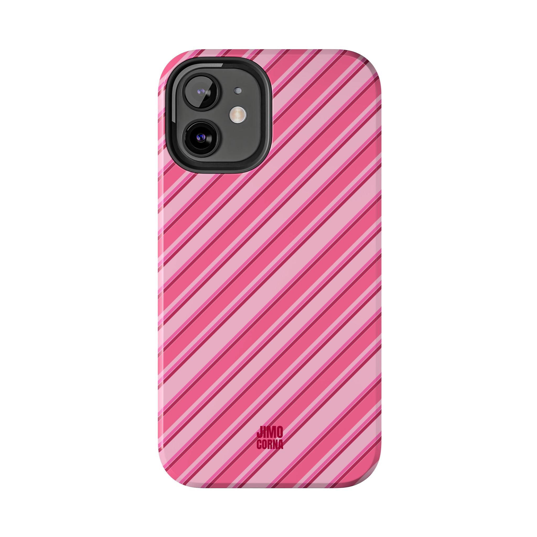 Angelina Stripes | Hot Pink - iPhone Case