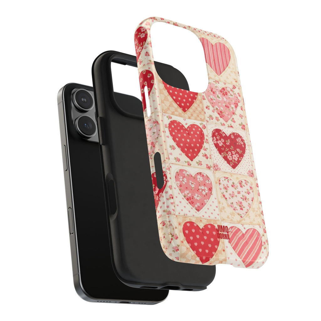 Sweetheart Patchwork iPhone Case