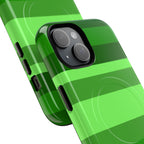 Matcha Stripe MagSafe iPhone Case
