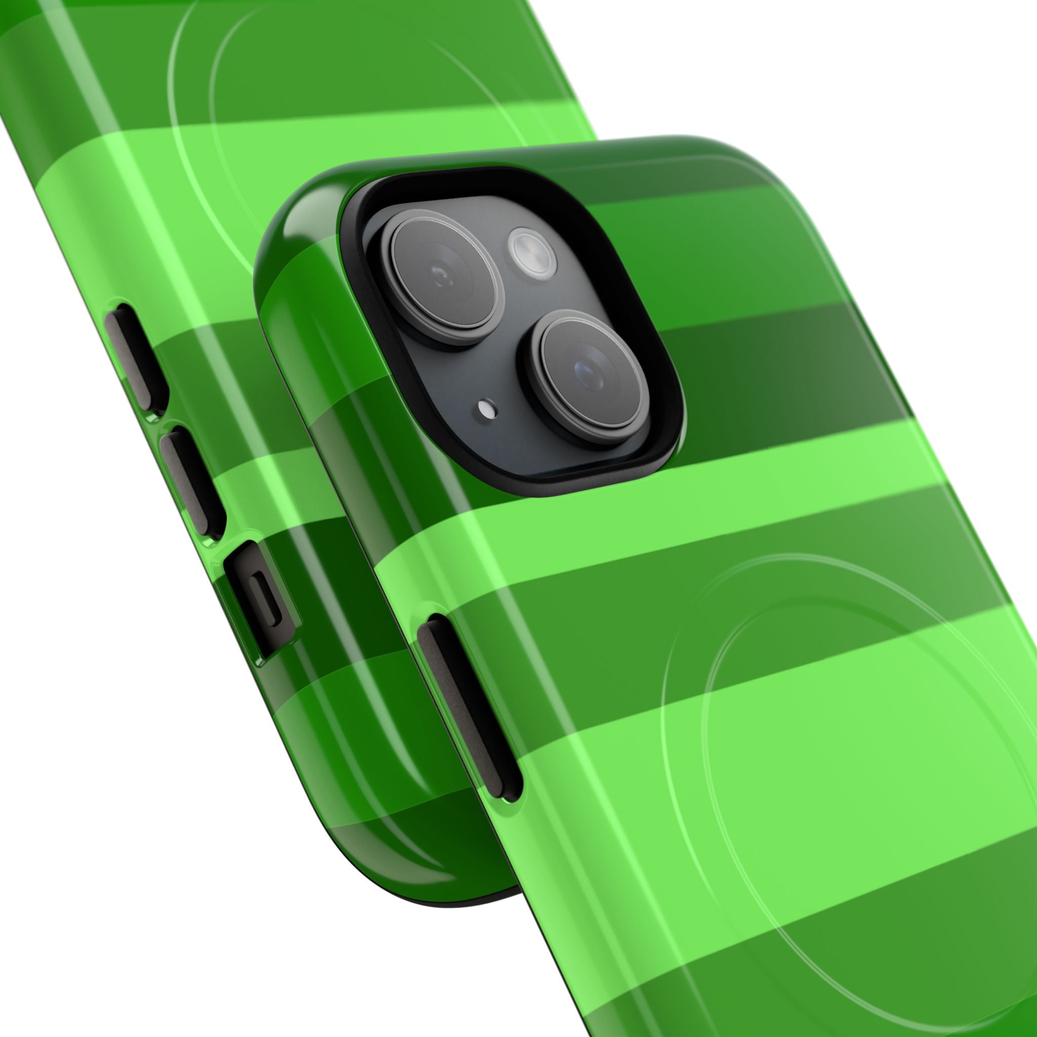 Matcha Stripe MagSafe iPhone Case