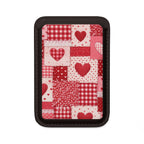 Patchwork Heart Vegan MagSafe Wallet