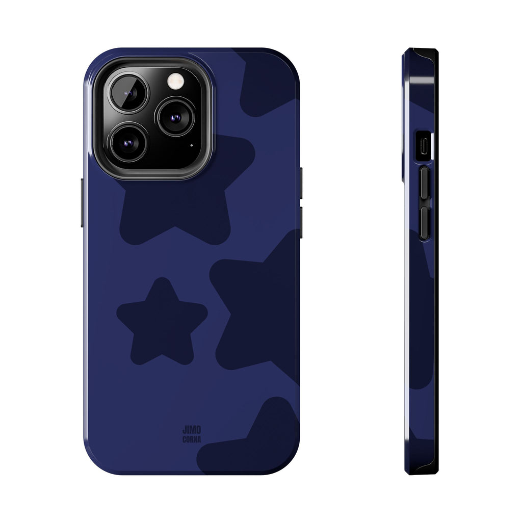 Navy Blue Bold Stars