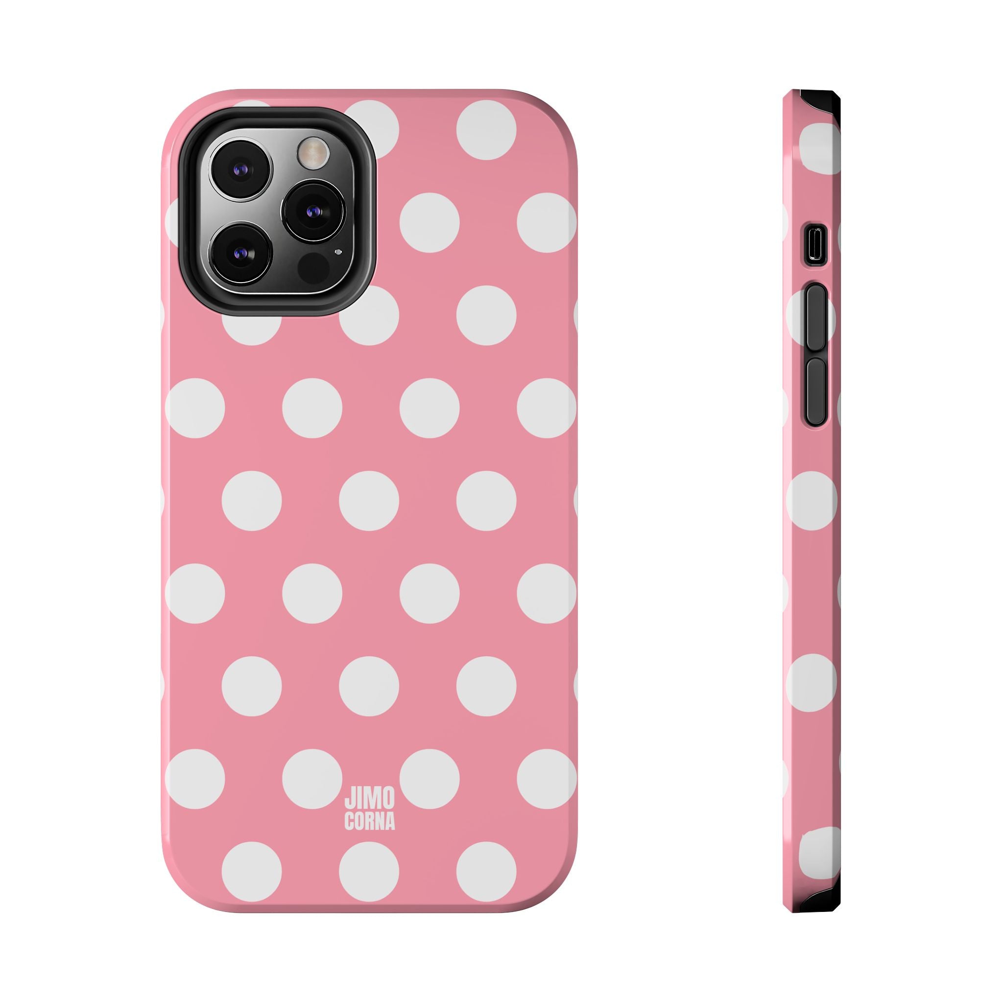 Big Polka Dot | Pink and White