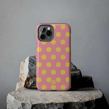 Big Polka Dot | Pink and Yellow