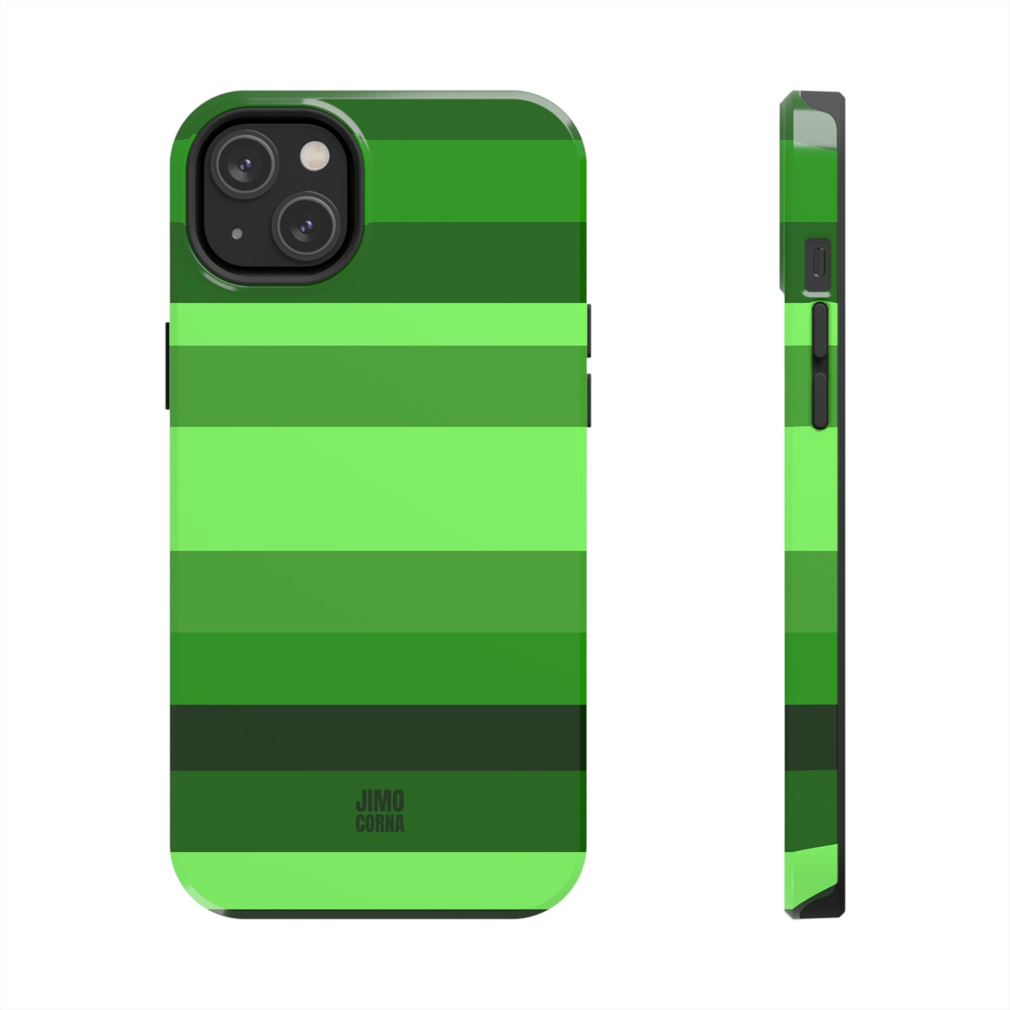 Matcha Stripe iPhone Case