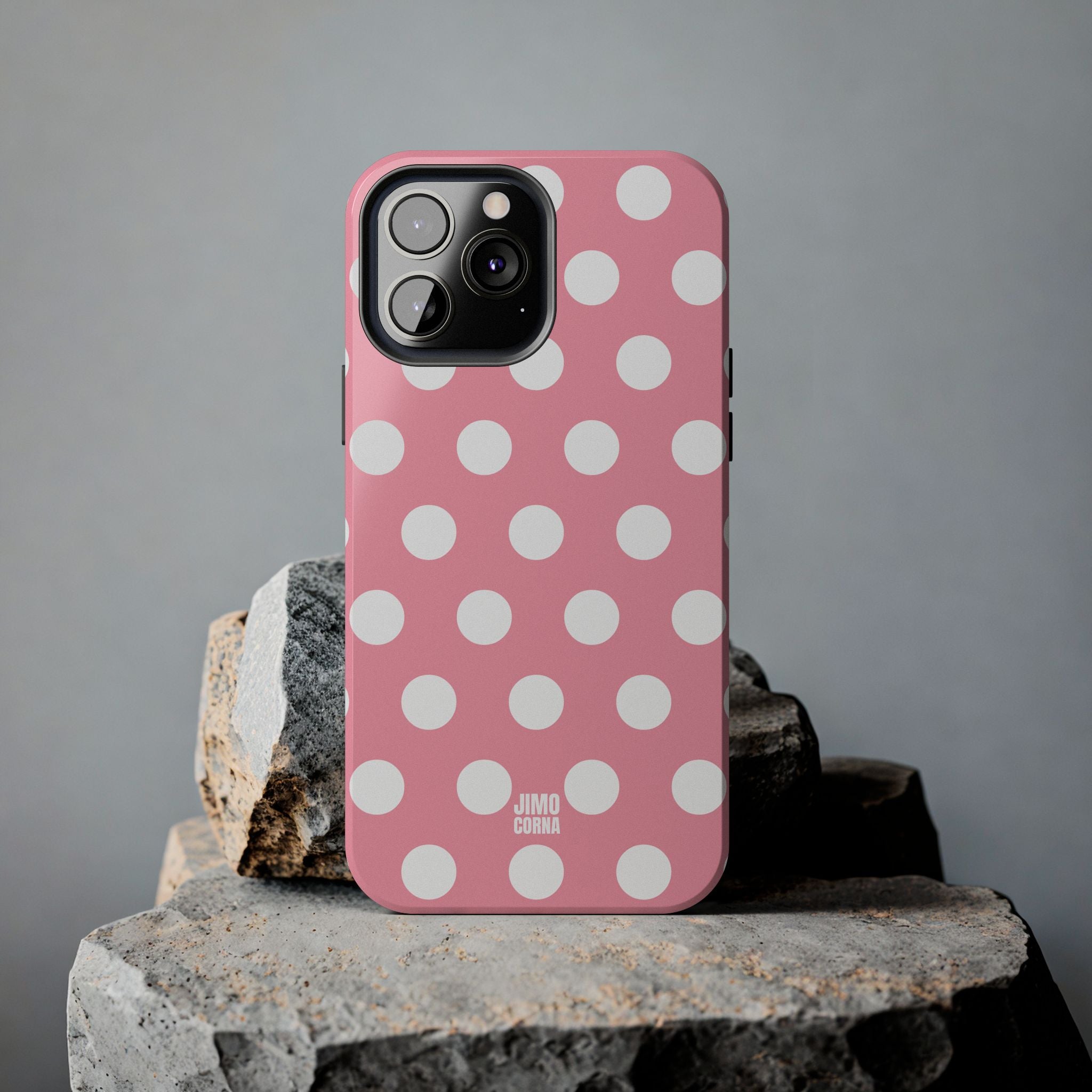 Big Polka Dot | Pink and White