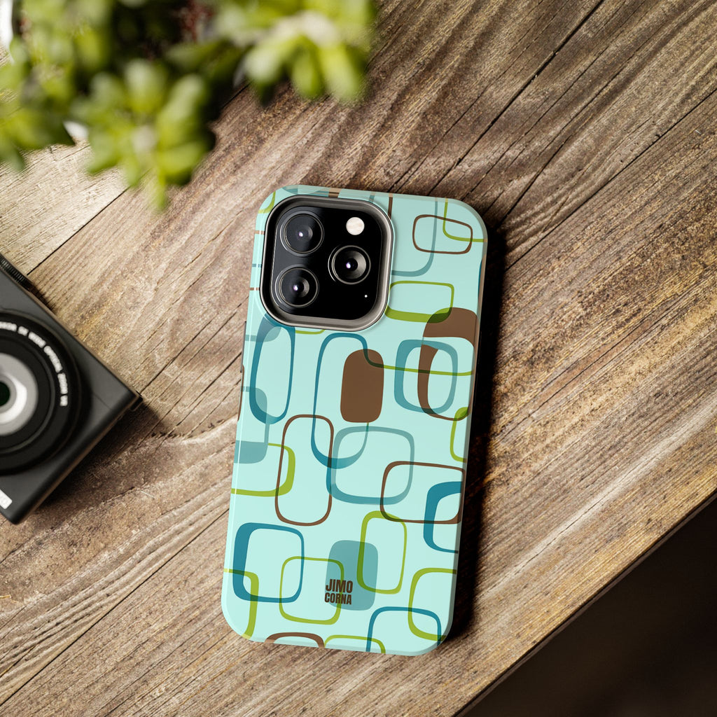 Coast Blocks iPhone Case | Mint