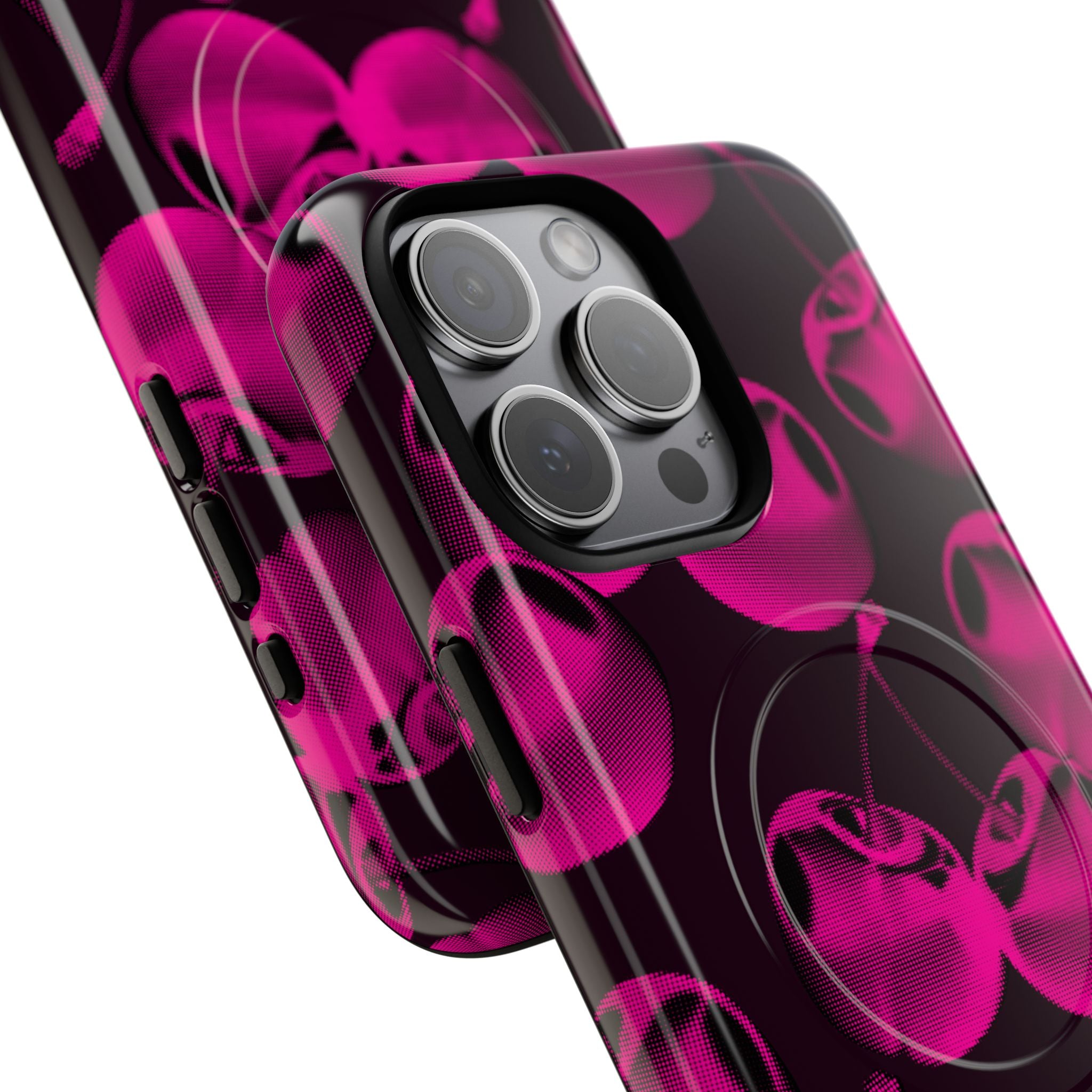 Pink Retro Cherries