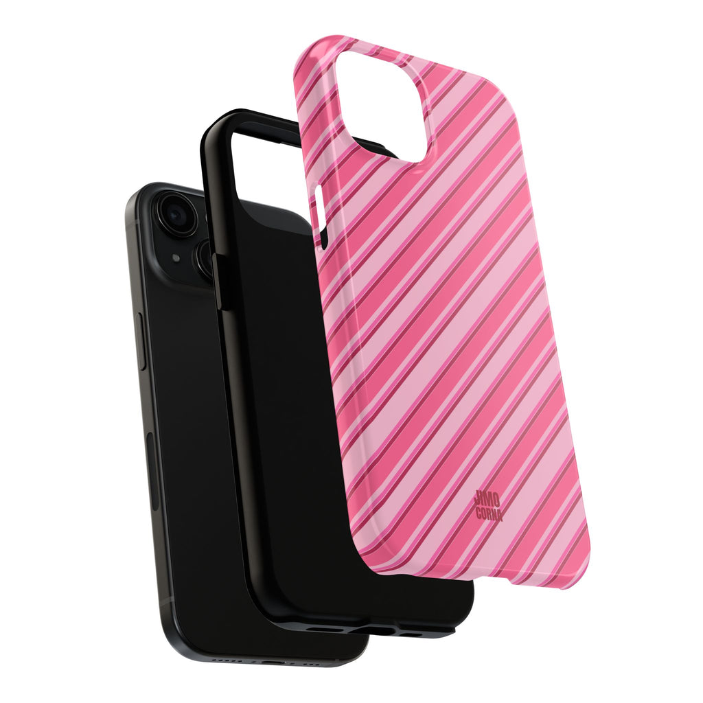 Angelina Stripes | Hot Pink - iPhone Case