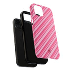 Angelina Stripes | Hot Pink - iPhone Case