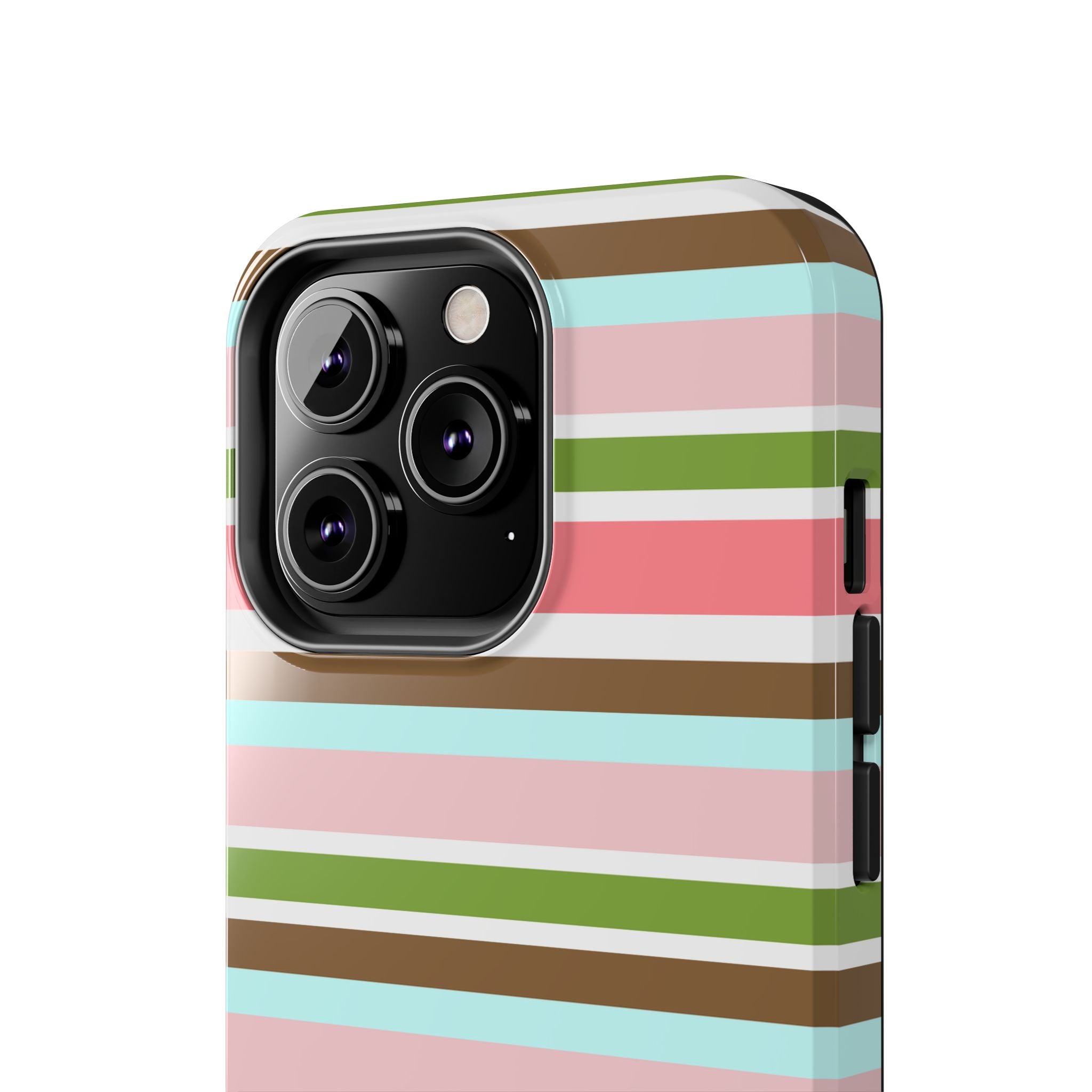 Sweet Candy Stripes iPhone Case