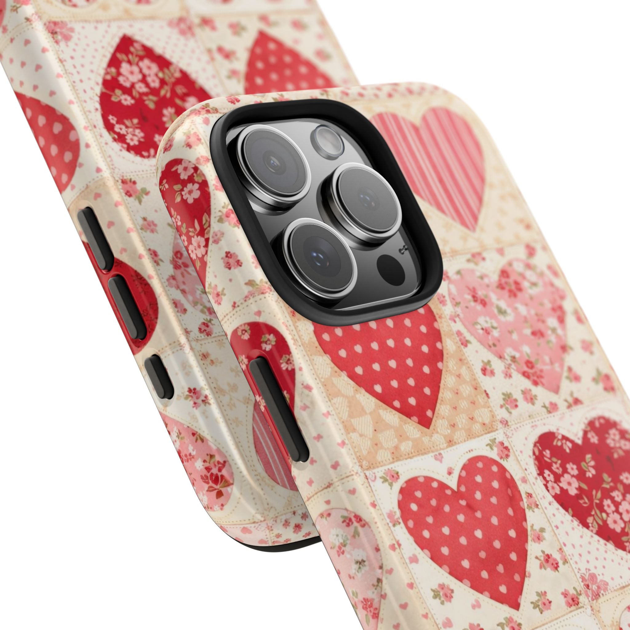 Sweetheart Patchwork iPhone Case