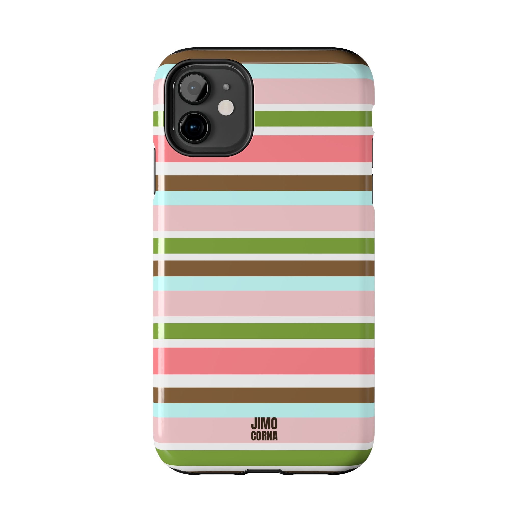 Sweet Candy Stripes iPhone Case