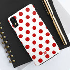 Big Polka Dot | White and Red