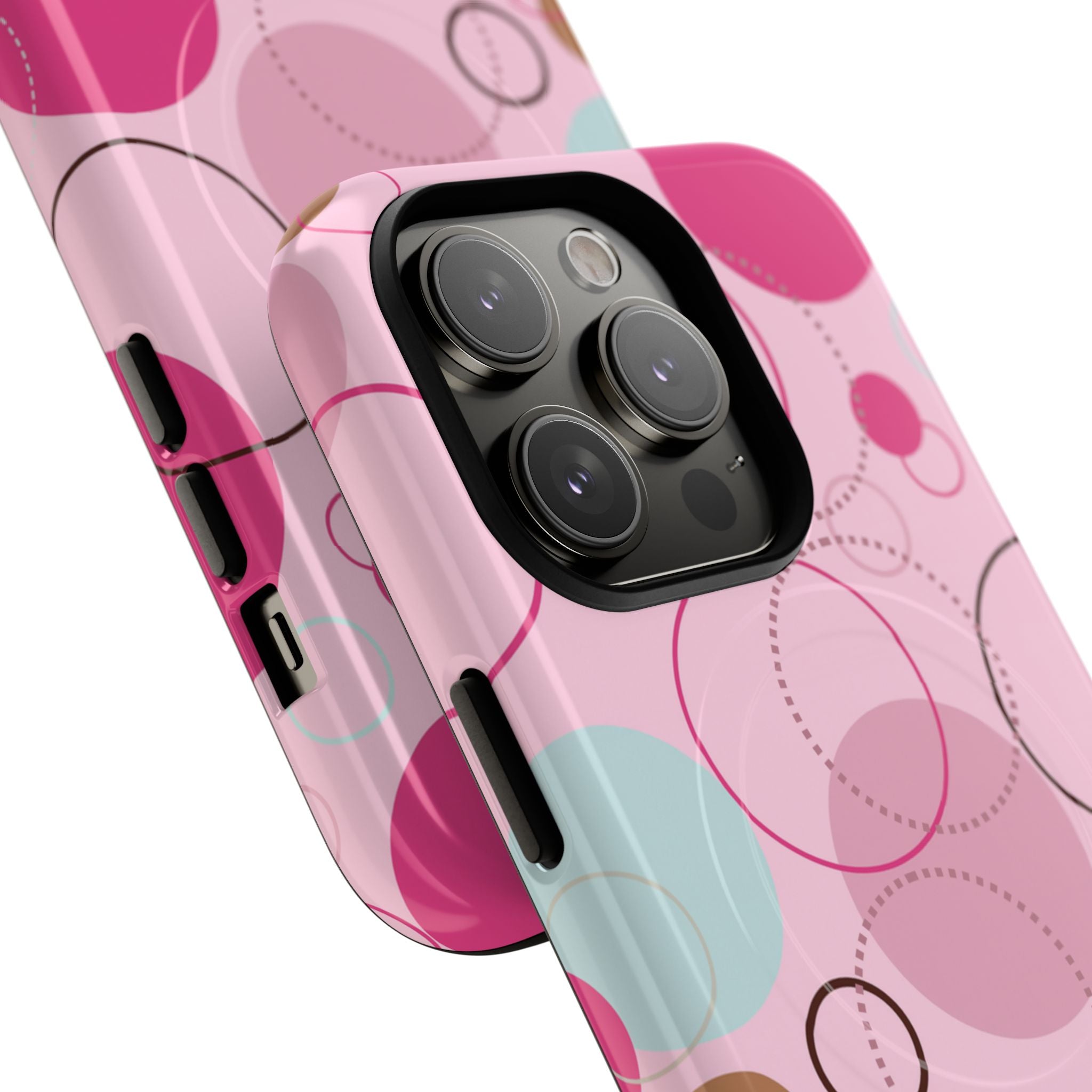 Spiral Pop MagSafe iPhone Case | Pink