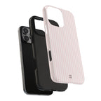 Baby Pink Soft Stripes