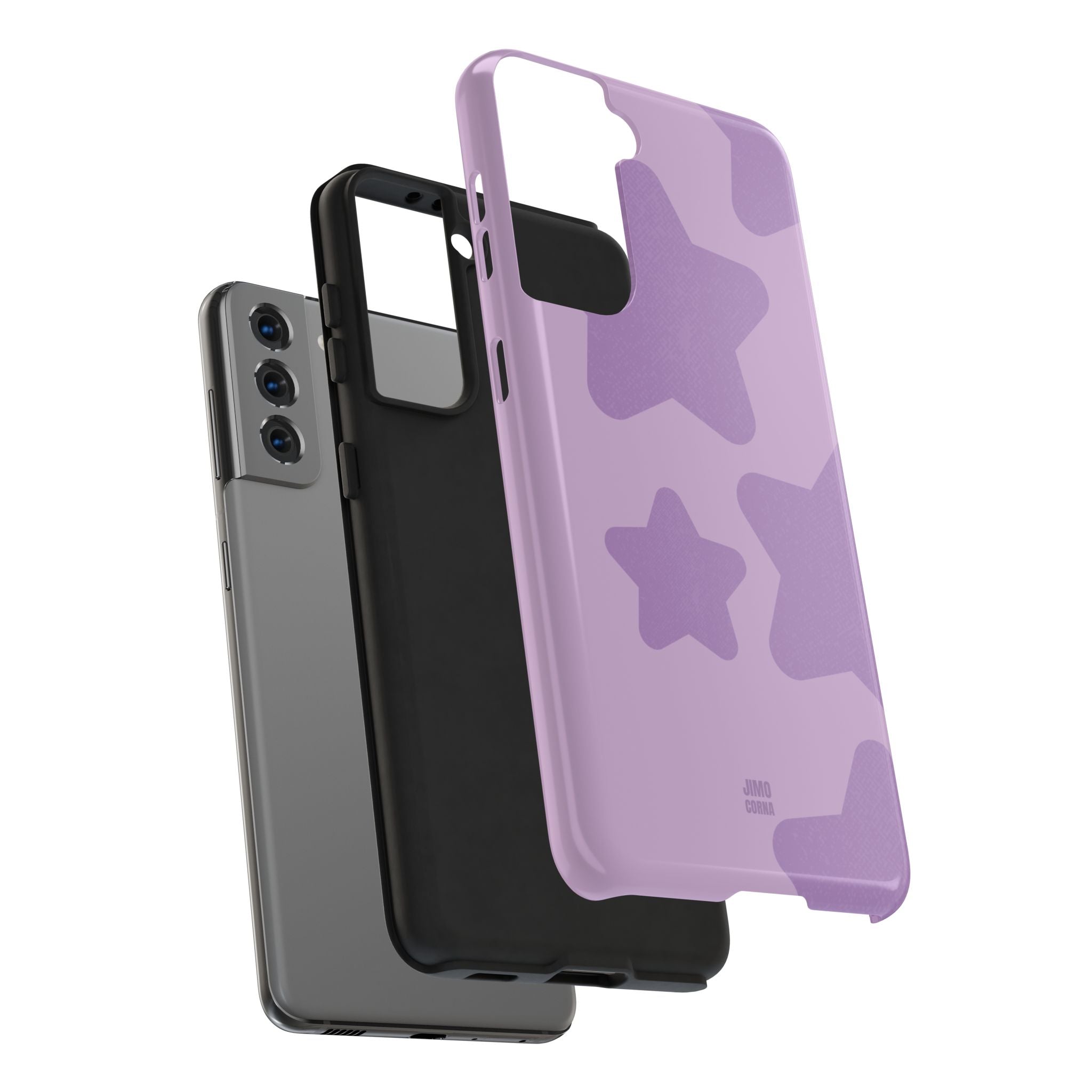 Purple Bold Stars