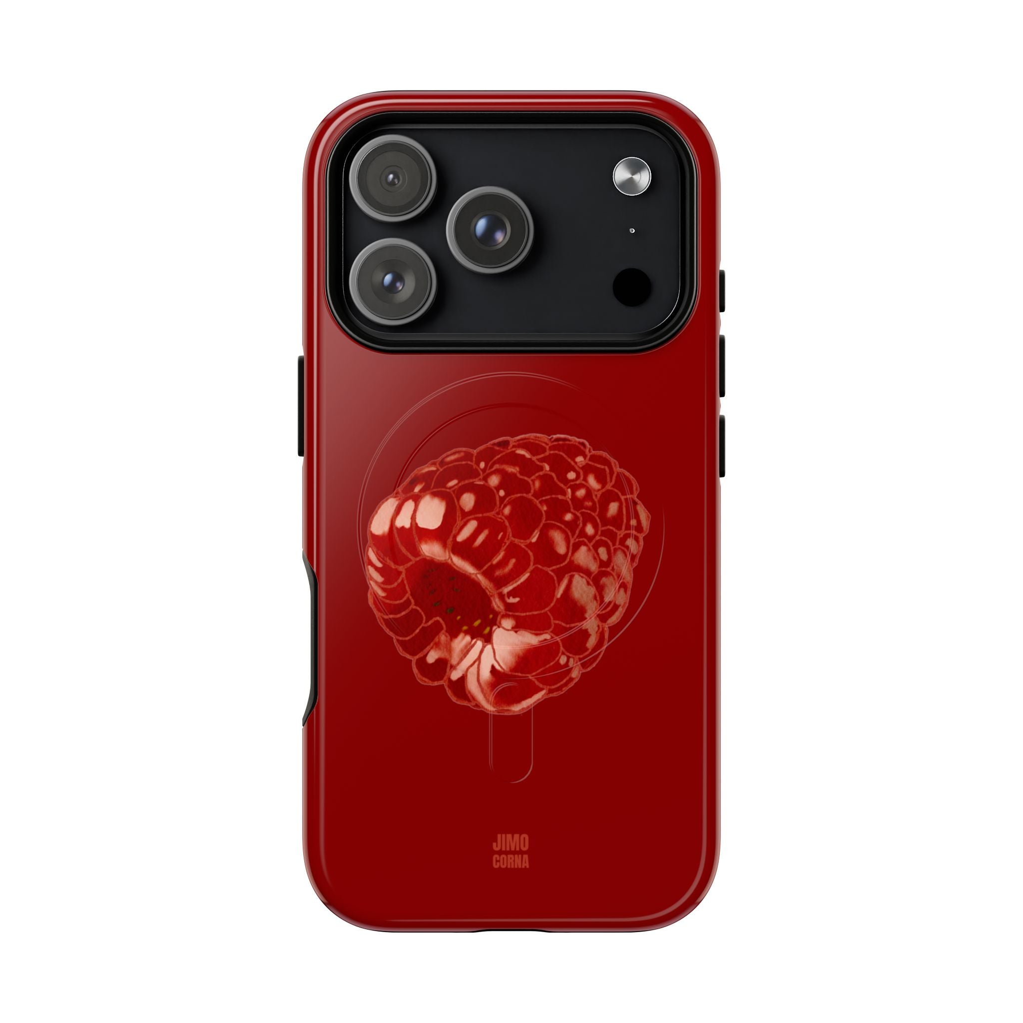 Raspberry MagSafe iPhone Case