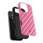 Angelina Stripes | Hot Pink - iPhone Case