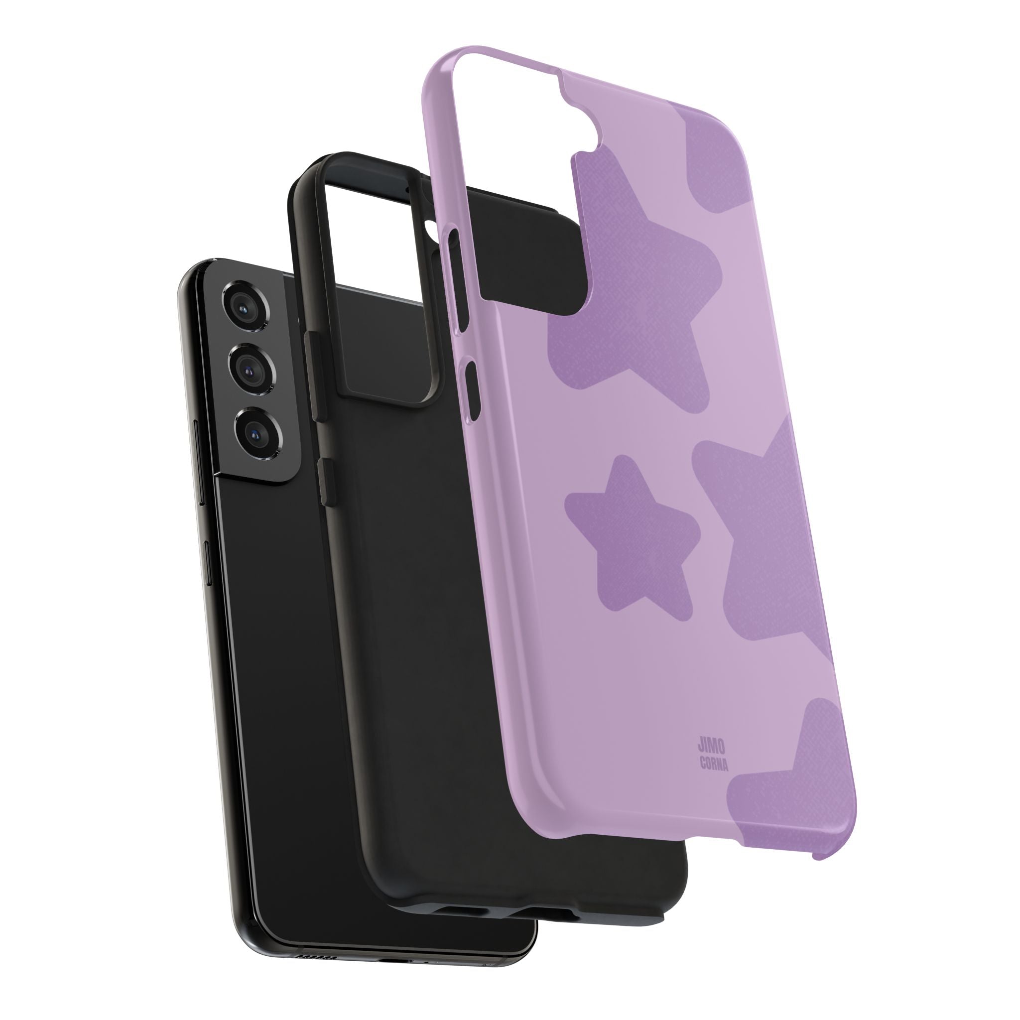 Purple Bold Stars
