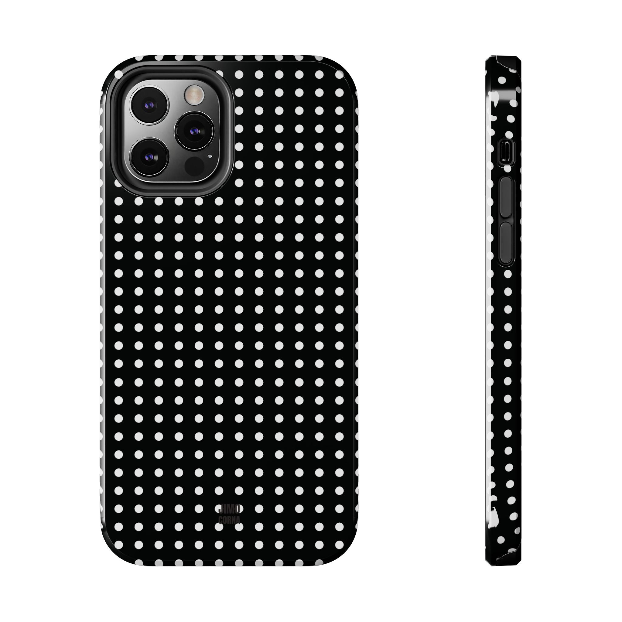 Black Polka Dot