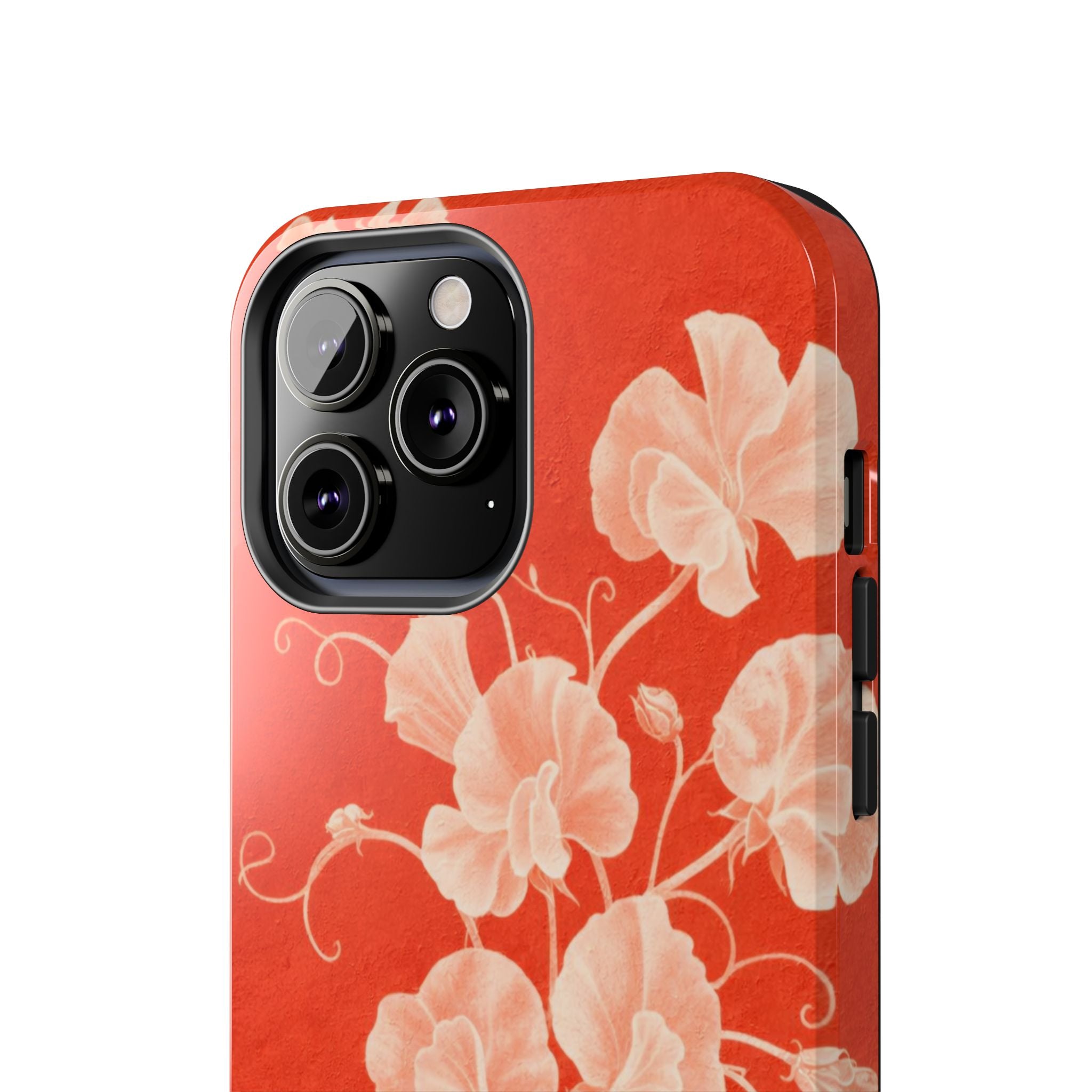 Red Flora iPhone Case