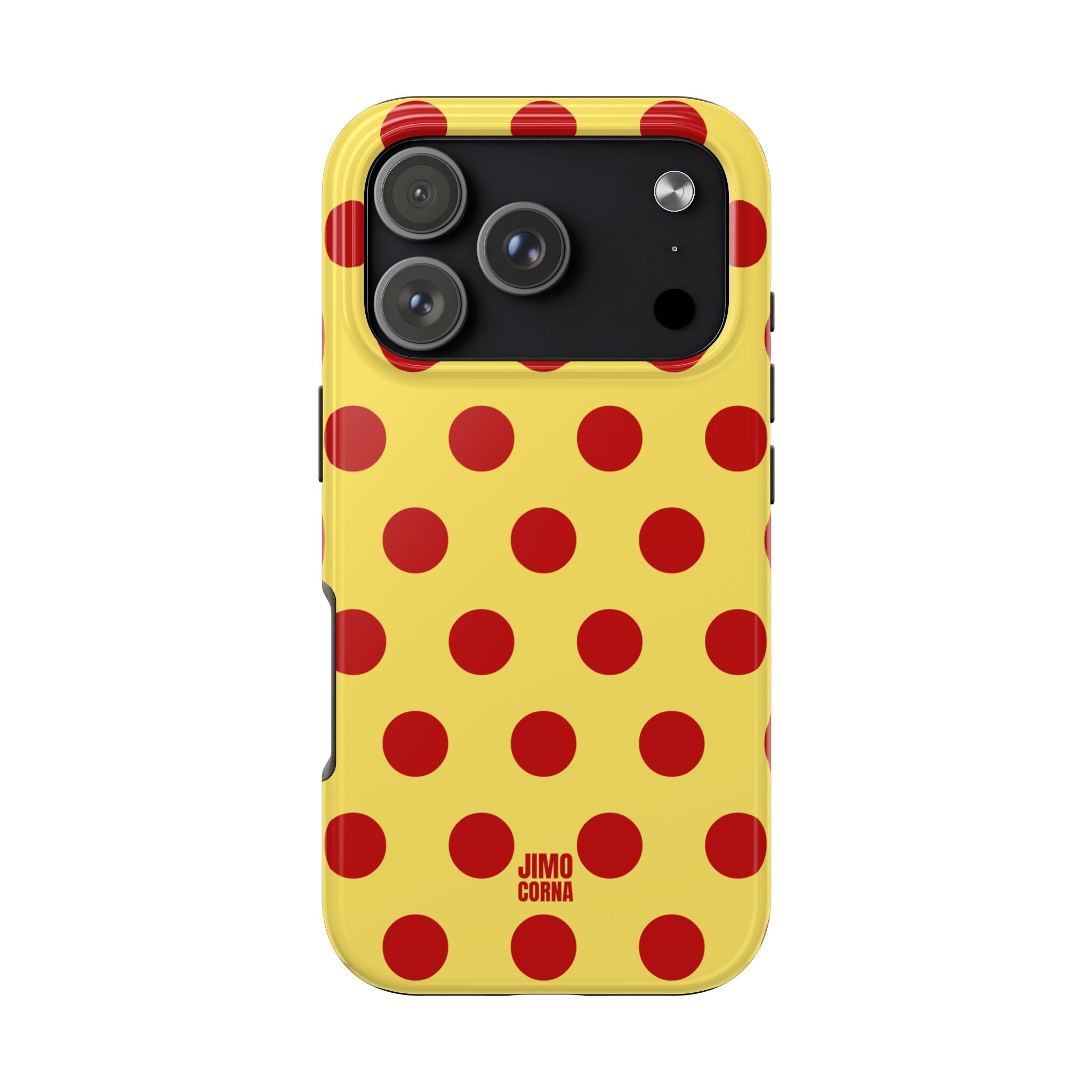 Big Polka Dot | Yellow and Red