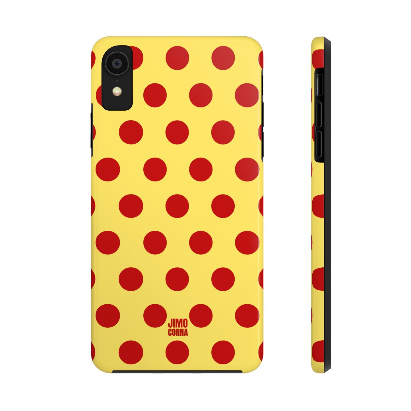 Big Polka Dot | Yellow and Red