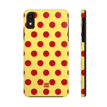 Big Polka Dot | Yellow and Red