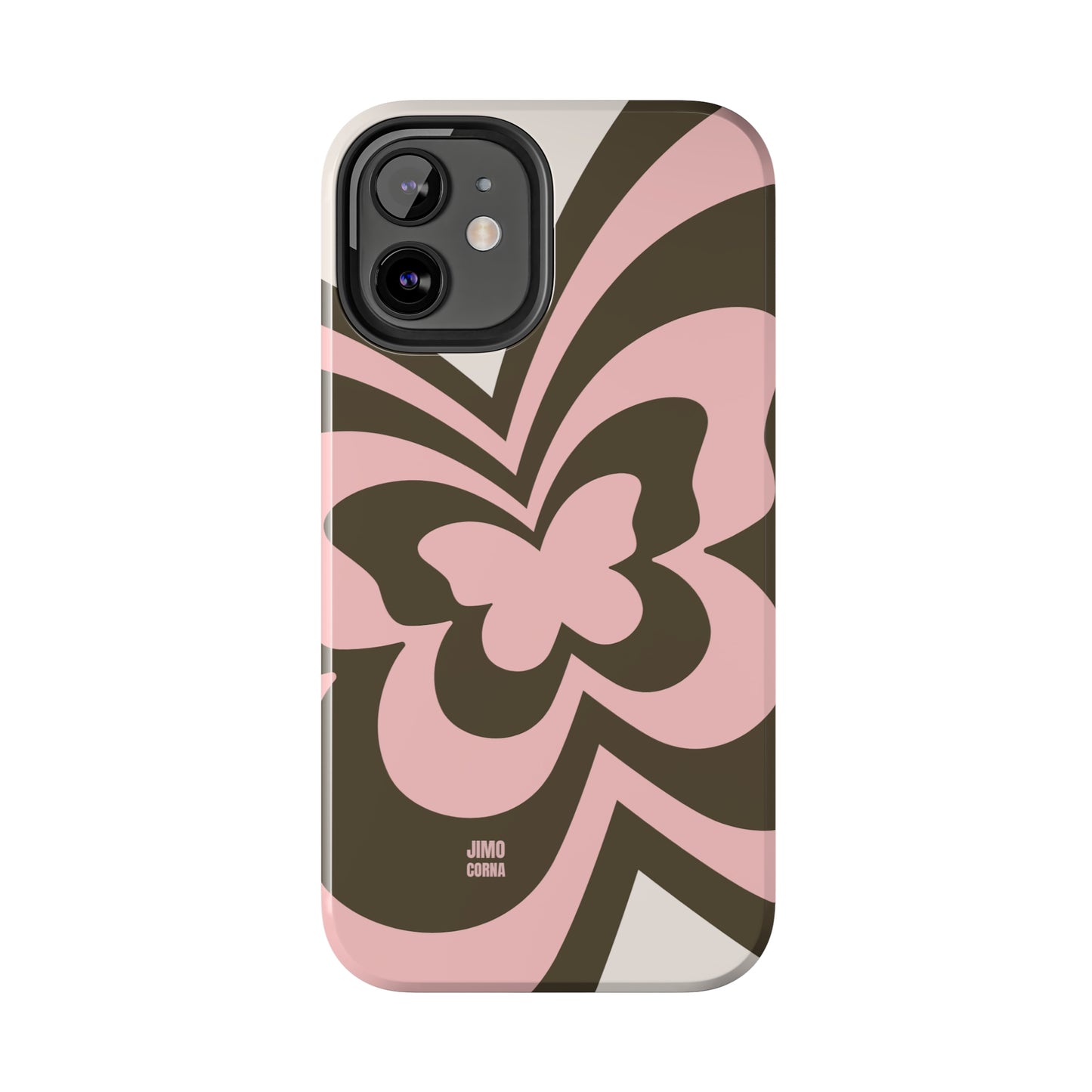 Pink Retro Butterfly