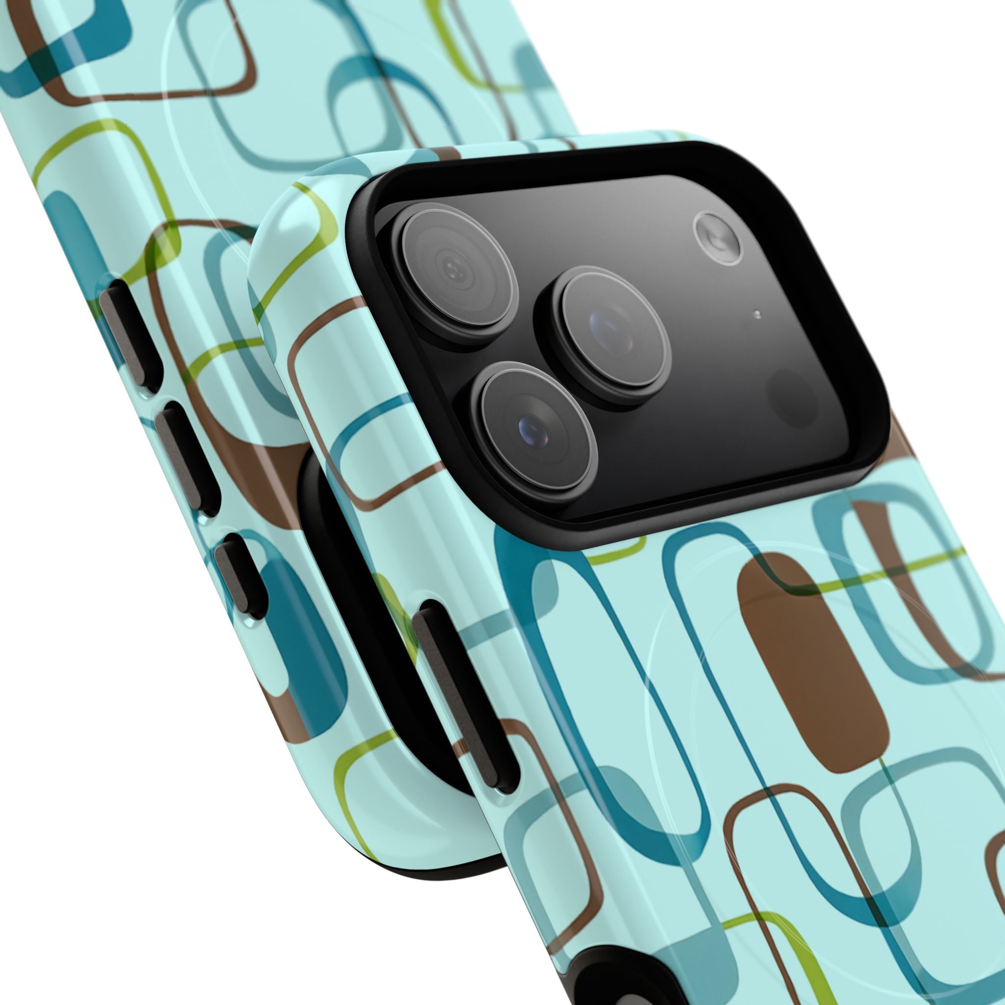 Coast Blocks MagSafe iPhone Case | Mint