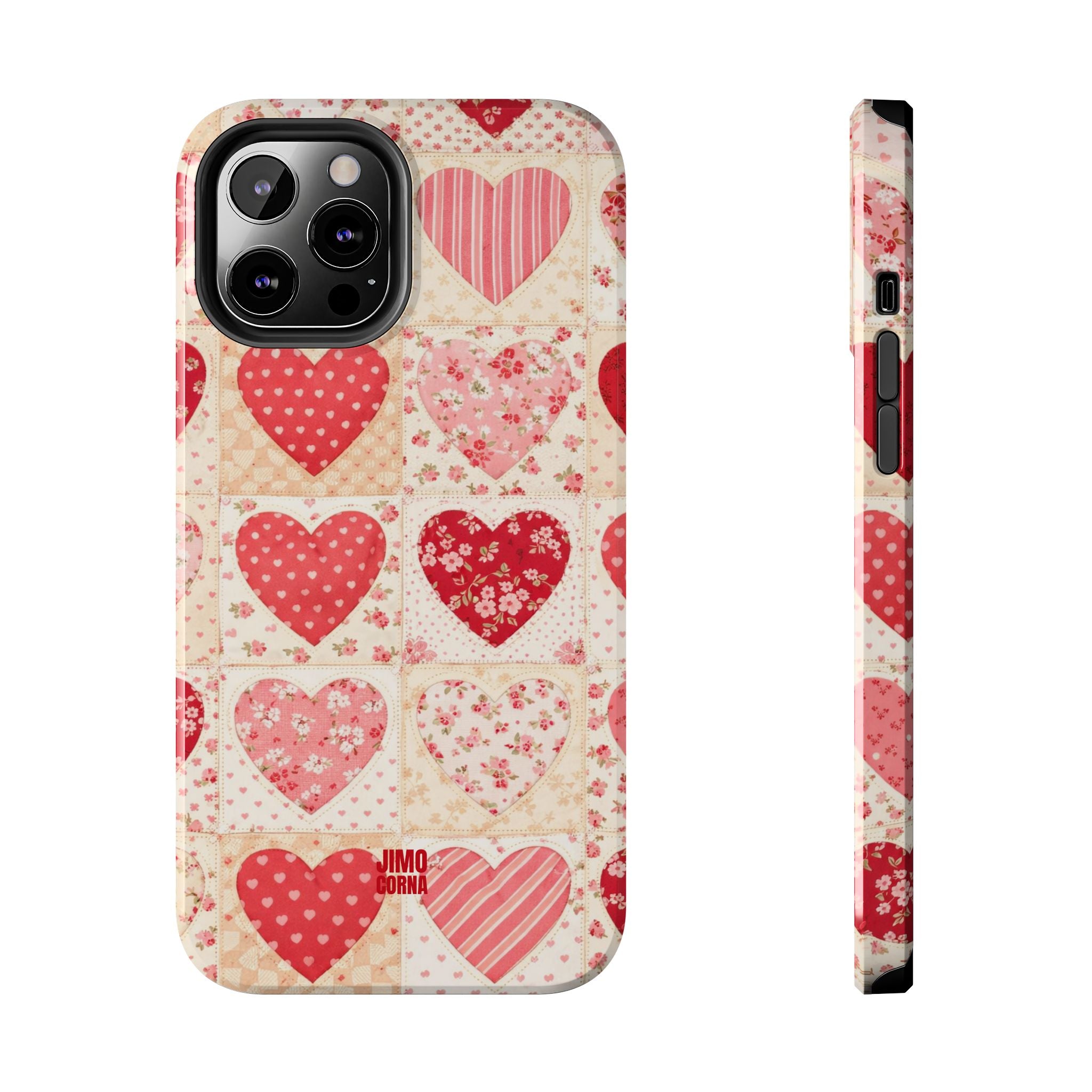 Sweetheart Patchwork iPhone Case