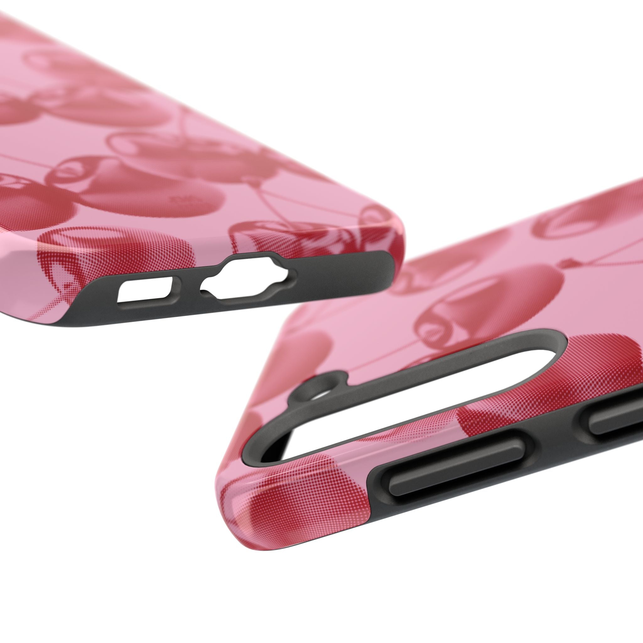 Pink Retro Cherries